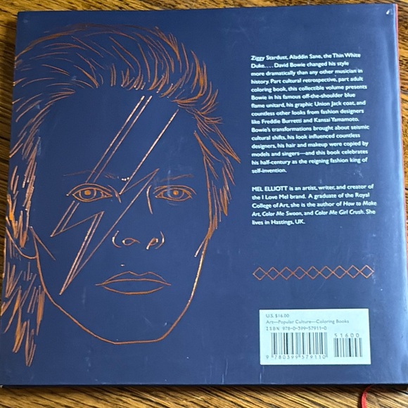 David Bowie Retrospective and Coloring Book - Picture 9 of 11